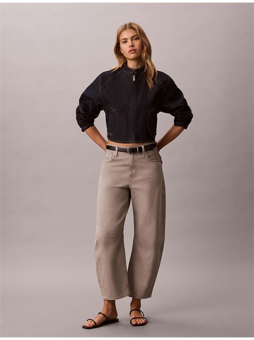 cropped barrel jean CALVIN KLEIN JEANS | LV047G900GSDH